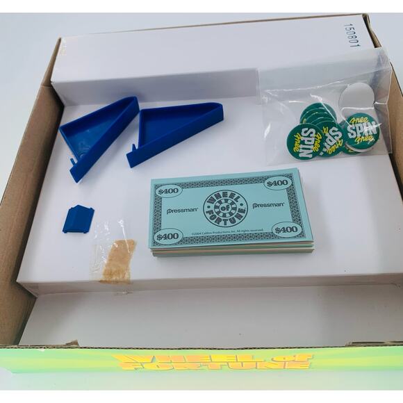 Wheel Of Fortune Board Game Pressman 2nd Edition 2005 Word Puzzles Home Version - Picture 9 of 11